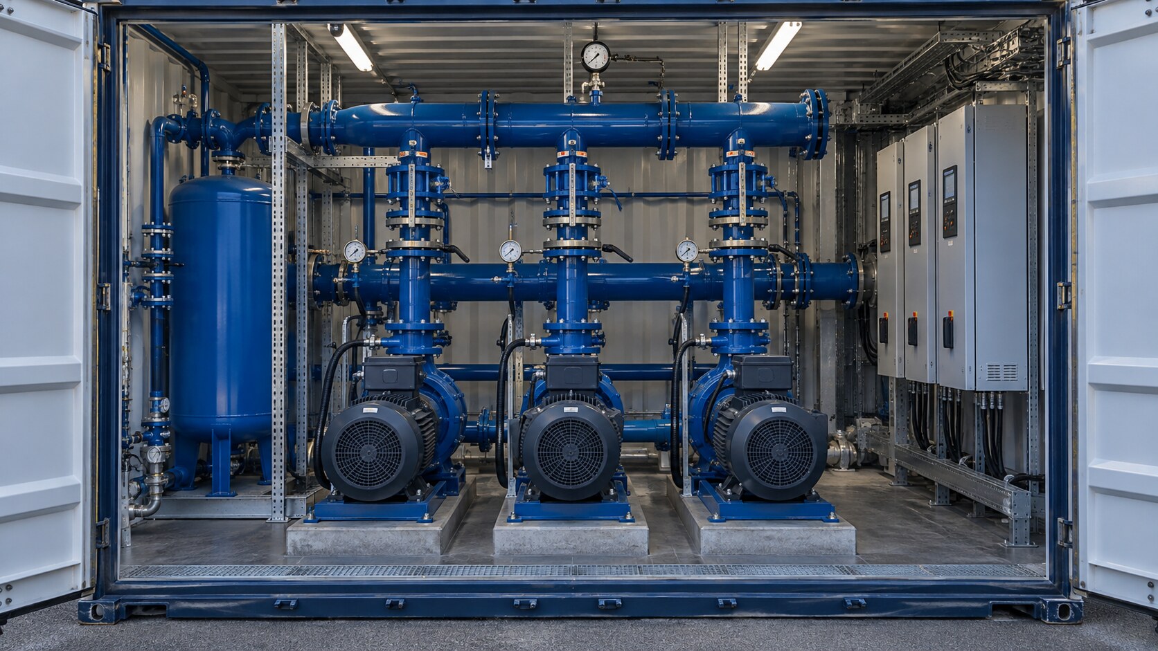 Water Booster & Transmission