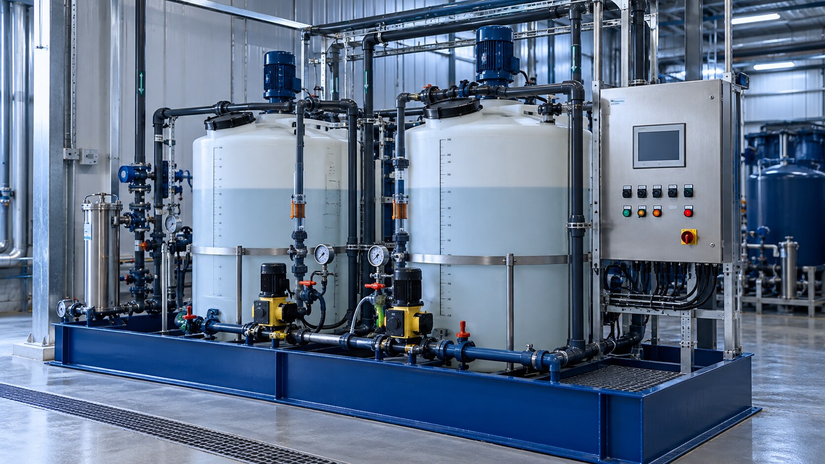 Chemical Feed Skid Systems